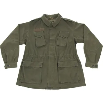ARMÁDNÍ ORIGINÁL ITÁLIE Bunda polní bojová zelená M75 Itálie originál Velikost: 46 6 L