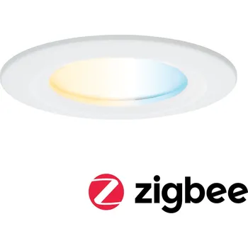 Svítidlo PAULMANN LED vestavné svítidlo Nova Coin IP44 kruhové 78mm měnitelná bílá 6W 230V bílá mat hliník - PAULMANN P 92447