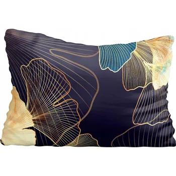 Povlak na polštářek Dekorační povlak na polštář s motivem listů, 50x80 cm