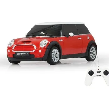 Hra na zahradu Jamara - Mini Cooper S Red - Měřítko 1:24 - Model auta na dálkové ovládání