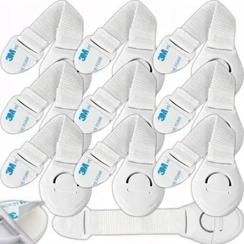 Obraz 10x Dětská pojistka do skříněk, nábytku, zásuvek, blokáda dveří