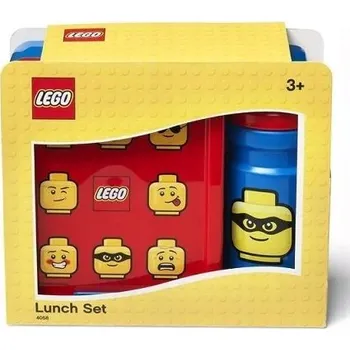 Svačinový box Sada lahev na pití a svačinový box LEGO 1700 ml