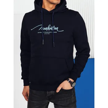 Pánská mikina Pánská mikina s potiskem BX5705 Barva: Tmavě Modrá, Velikost: 2XL