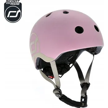 Chránič hlavy Dětská cyklistická helma SCOOT AND RIDE vel. XXS-S růžová