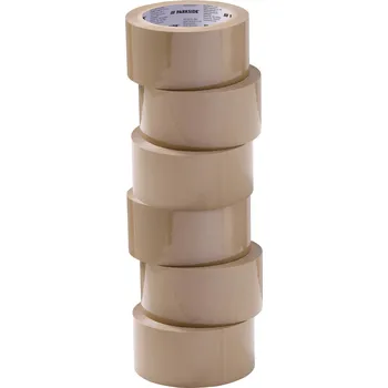 Opasek PARKSIDE® Sada lepicích pásek, 6dílná (hnědá)