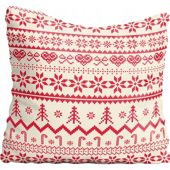 Polštář Povlak na polštář Vánoce 30x30 cm
