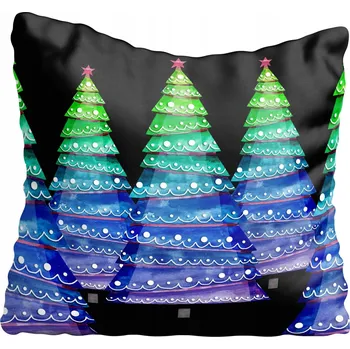 Polštář Povlak na polštář s vánočním motivem, hvězda, 40x40 cm