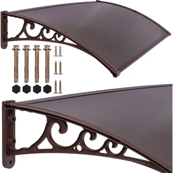 Vchodové dveře Přístřešek nad vchodové dveře MIKO hnědý