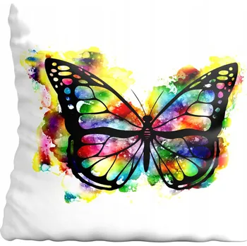 Polštář Povlak na polštář Motýl 40x40 cm