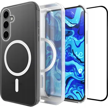 Pouzdro na mobilní telefon Zadní Kryt Hello Case pro Samsung Galaxy S24 Plus bezbarvý