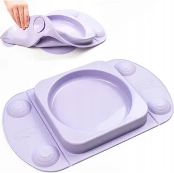 Obraz Silikonový talířek EASYTOTS fialový