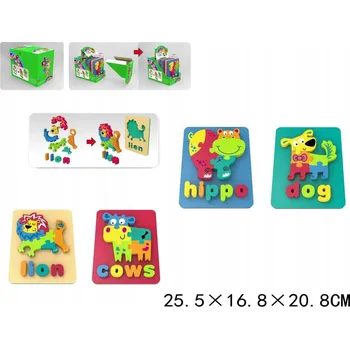 Puzzle PĚNOVÉ PUZZLE ZVÍŘÁTKA