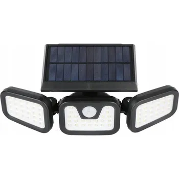 Venkovní osvětlení Solární Lampa 3v1 LED s Čidlem Pohybu a Soumraku