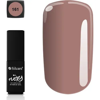Přípravek na nehty Hybridní lak Flexy 161 béžový 4,5 g na nehty, TPO free