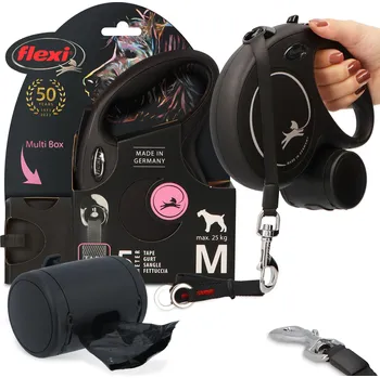 Vodítko pro psa Vodítko Flexi popruh 5 m