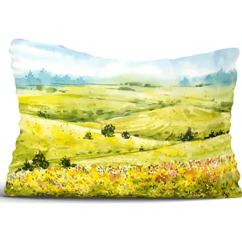 Polštář Povlak na polštář akvarel 60x90 cm