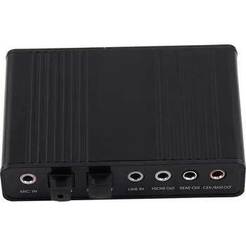 USB ZVUKOVÁ KARTA ADAPTÉR JACK 6-KANÁLOVÁ