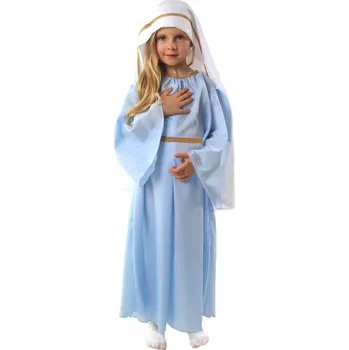 Karnevalový kostým Kostým Panna Maria, kostým na vánoční besídku, velikost 122-128