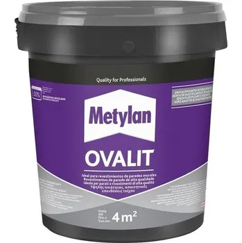 Metylan Ovalit silné lepidlo pro připevňování textilií, superlepidlo na textil, jutu, sklolaminát,
