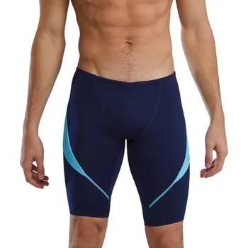 Pánské plavky Tyr Durafast Elite Jammer Lapped Navy/Blue L - UK36