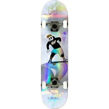 Skateboard Enuff - Skully Hologram White 7,75" / 7,25" - skateboard Šířka desky: 7,75" - 19,6 cm
