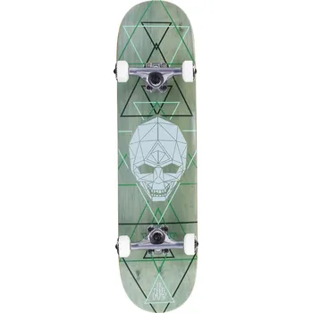 Skateboard Enuff - Geo Skull Green 8" - skateboard