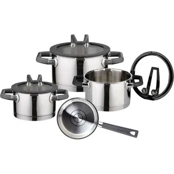 Sada nádobí ELO Premium Rondello Sada hrnců 4 ks, nerezové