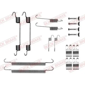 Brzdový systém Sada příslušenství, brzdové čelisti Quick Brake 105-0029
