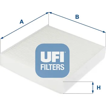 Ventilátor topení a klimatizace Filtr, vzduch v interiéru UFI 53.256.00