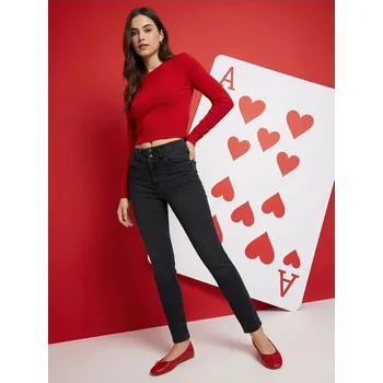 Dámská móda Sinsay - Džíny skinny - černá - 217HC-99J - 217HC-99J-36