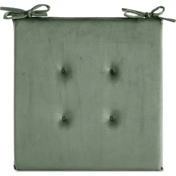 Sametový podsedák GAJA s ozdobným prošíváním a praktickými šňůrkami