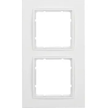 Dvojitý Rámeček Hager bílý