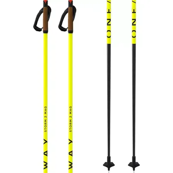 Běžkařská hole Hůlky Oneway STORM 2 MAG 2025/26 172,5 žlutá