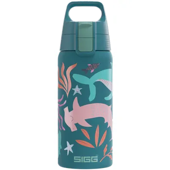 Sport Sigg Shield Therm One dětská termoláhev na pití 500 ml, blue world, 6022.90