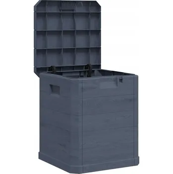 Úložný box Plast zahradní box 90 l šedý