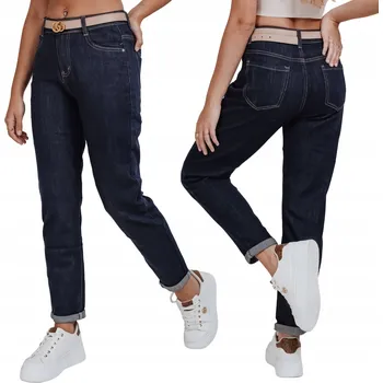 Dámské džíny DStreet UY2781 dámské džíny střihu "mom jeans" velikost 42