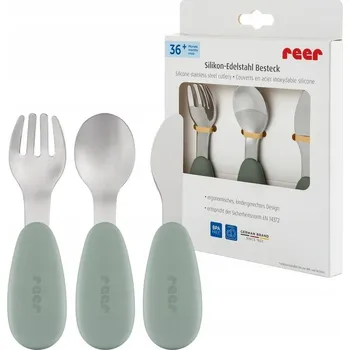 Příbor Příbory pro děti nerezová ocel Reer