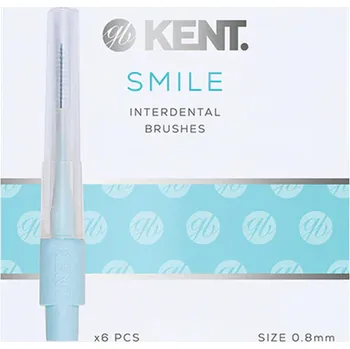 Zubní kartáček GB KENT & SONS PLC Mezizubní kartáčky SMILE 0,8 mm, 6 ks