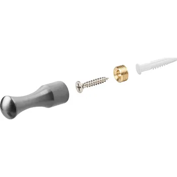 Věšák Onpira Nástěnný věšák Nerez/Chrom Barva: Nerez