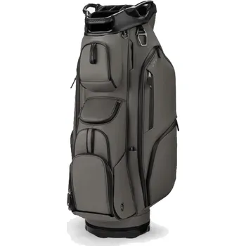 Golfový bag VESSEL bag cart Lux Pro Cart Bag 15-Way - Grey (šedý)