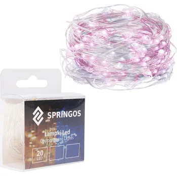 Vánoce Springos CL0013 LED LAMPY NA BATERIE 20 LED