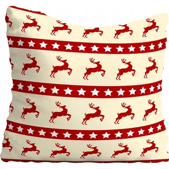 Povlak na polštářek Povlak na polštář s vánočním motivem, hvězda, 40x40 cm 2044