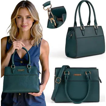 Kabelka Vivisence kabelka polyuretanová zelená