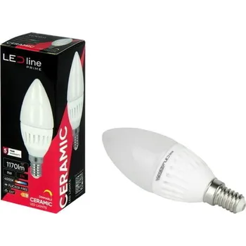 Žárovka LED žárovka E14 9W svíčka STMÍVATELNÁ teplá 2700K 1170lm