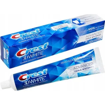 Drogerie Crest 3D White Advanced Triple Whitening 147 g