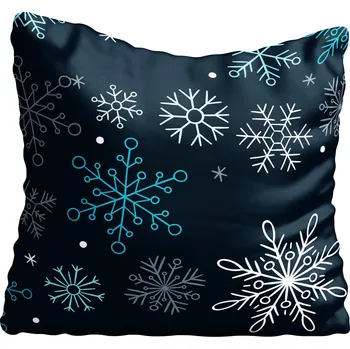 Polštář Povlak na polštář s vánočním motivem, hvězda, 40x40 cm