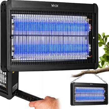 Elektrický lapač Lampa proti hmyzu Vayox 20W UV na komáry a mouchy, dosah 180 m2