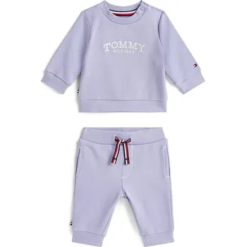 Kojenecká souprava Kojenecká tepláková souprava Tommy Hilfiger KN0KN02162.PPY2 fialová 04X, vel. 86