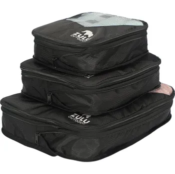 Obal na šaty Cestovní organizér Zulu Compression Cube Set Barva: černá