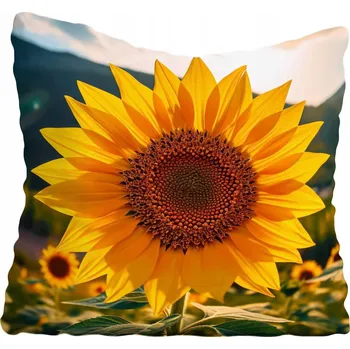 Polštář Povlak na polštář s květinami 30x30 cm